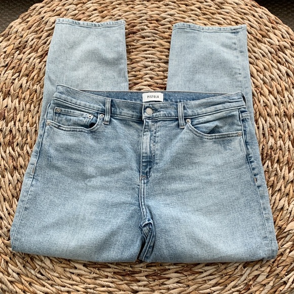 Pistola Charlie High Rise Straight Jean - Picture 5 of 15